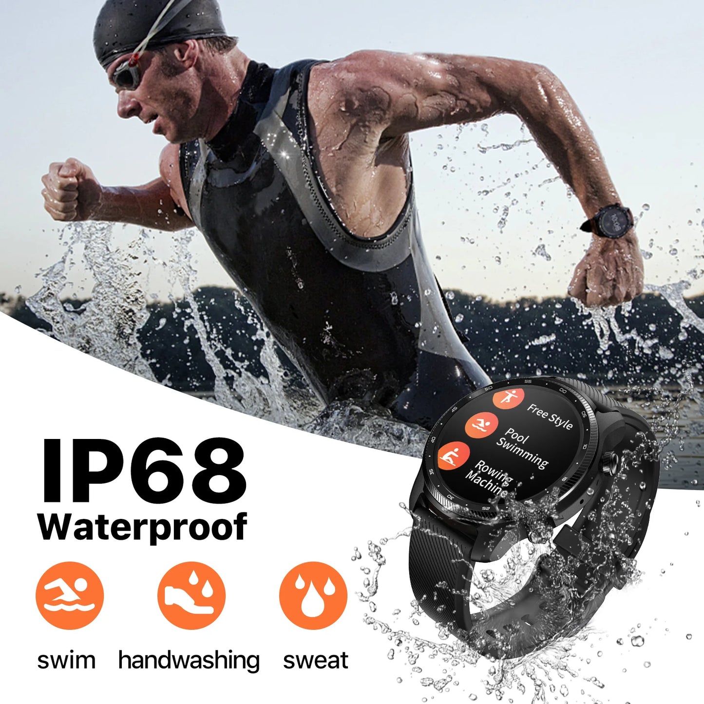 Pro 3 Ultra OS Smartwatch Dual Processor System