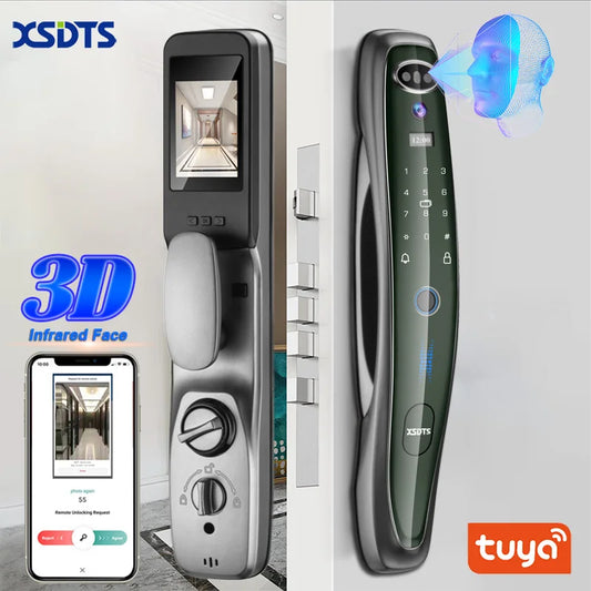 Smart 3D Biometric Security Door Lock