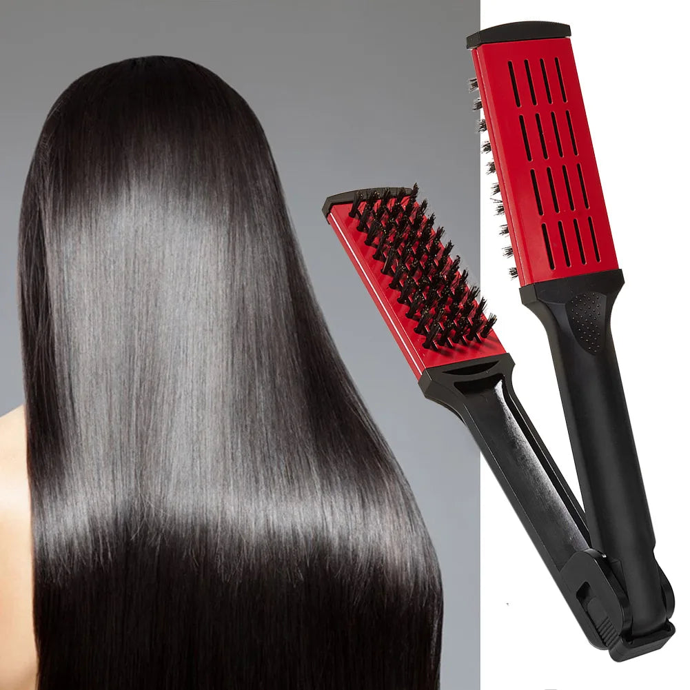 Hair straightening high-temperature resistant comb