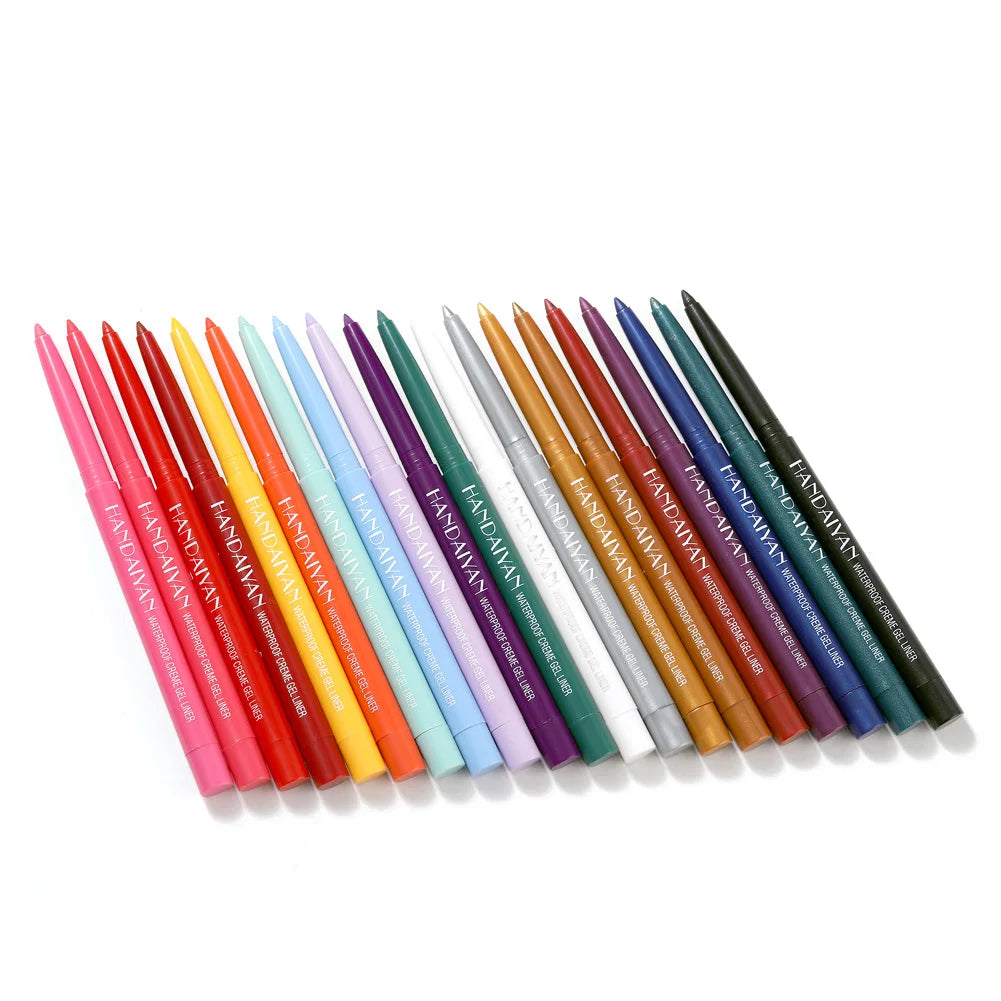 20 Matte color pencils waterproof fast dry long-lasting  eyeliner