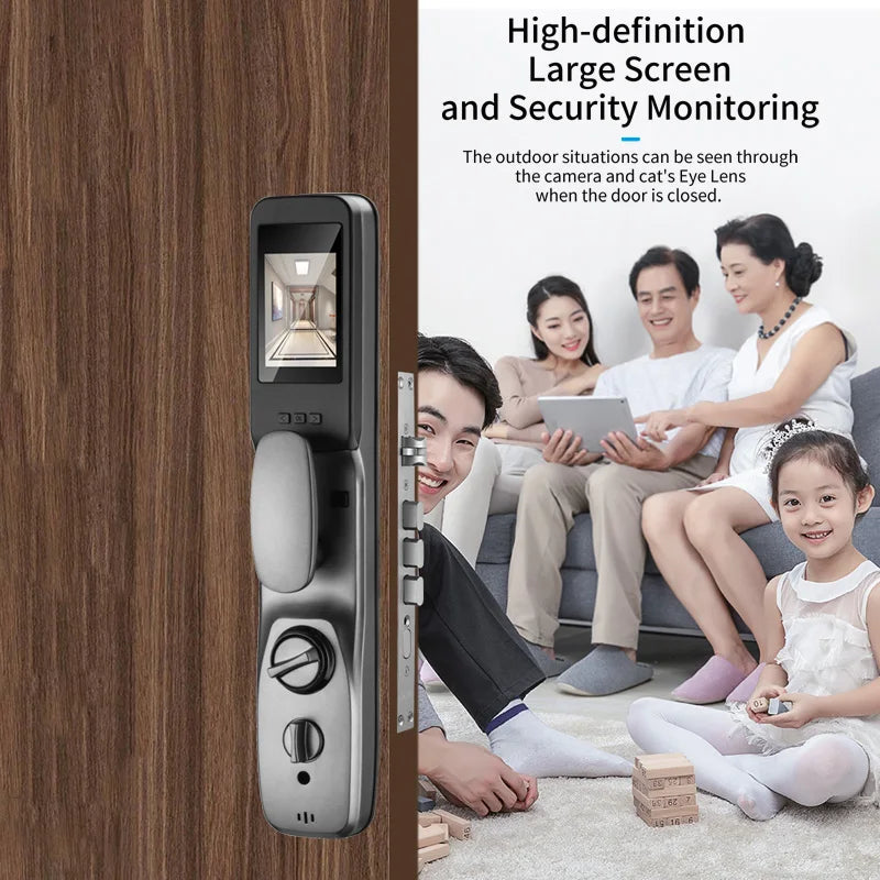 Smart 3D Biometric Security Door Lock