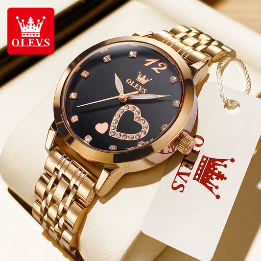 Lady's Elegant Quartz Movement Stainless steel watch