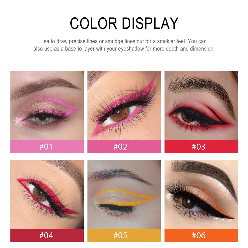 20 Matte color pencils waterproof fast dry long-lasting  eyeliner