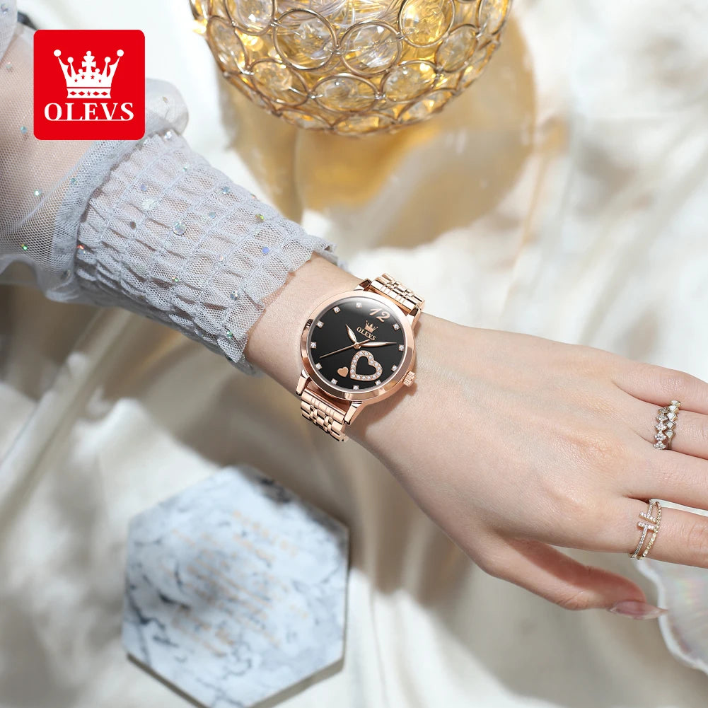 Lady's Elegant Quartz Movement Stainless steel watch