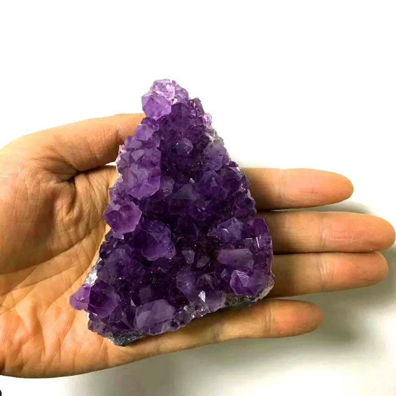 Natural healing Brazilian amethyst stones