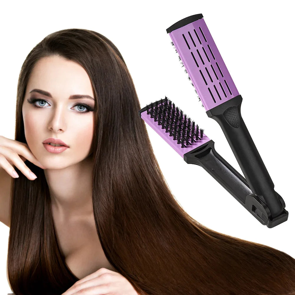 Hair straightening high-temperature resistant comb